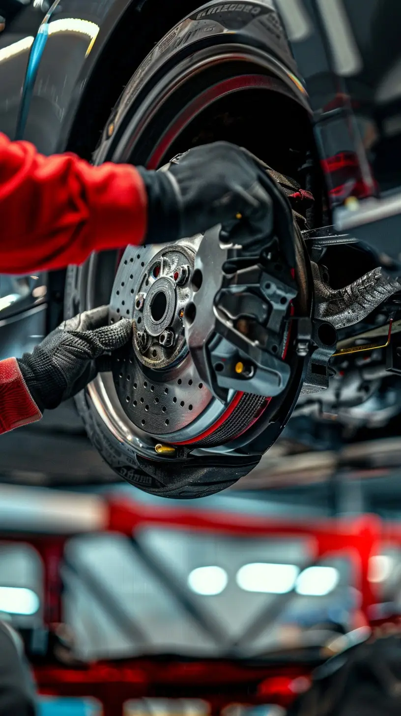 Controllo e riparazione freni auto
